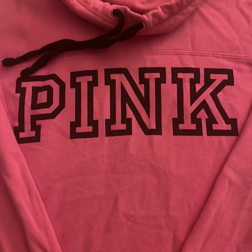 Victoria’s secret PINK cow neck hoodie